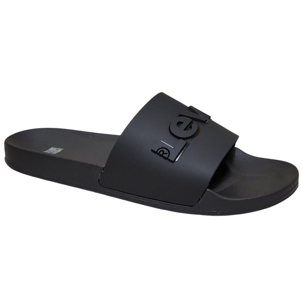 Levi's Men 3D Slide Pool Beach Shower Vacation Sandals Size US 10 Black